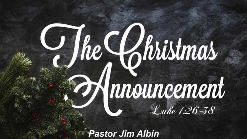 The Christmas Announcement