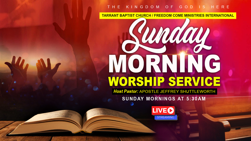 Sunday Morning Worship Service (Second Service)