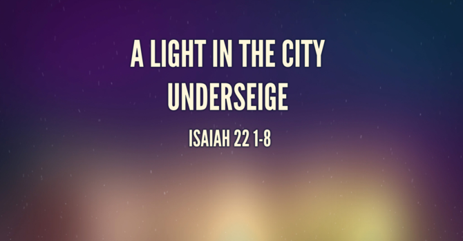 A Light in the City Underseige