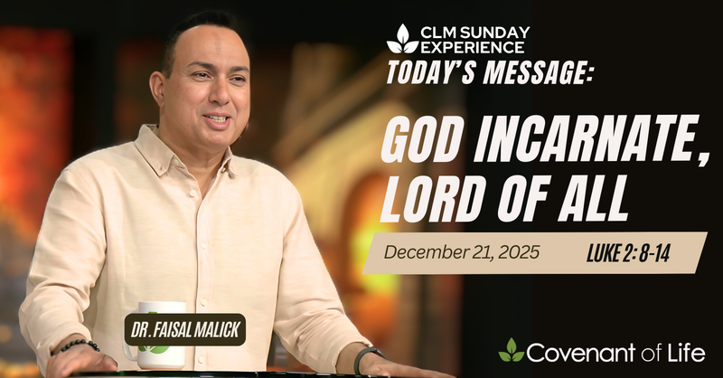 God incarnate, Lord of all