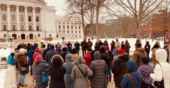 Rev. Hart Speaking at Sunday’s Longest Night Homeless Persons’ Memorial Service  image