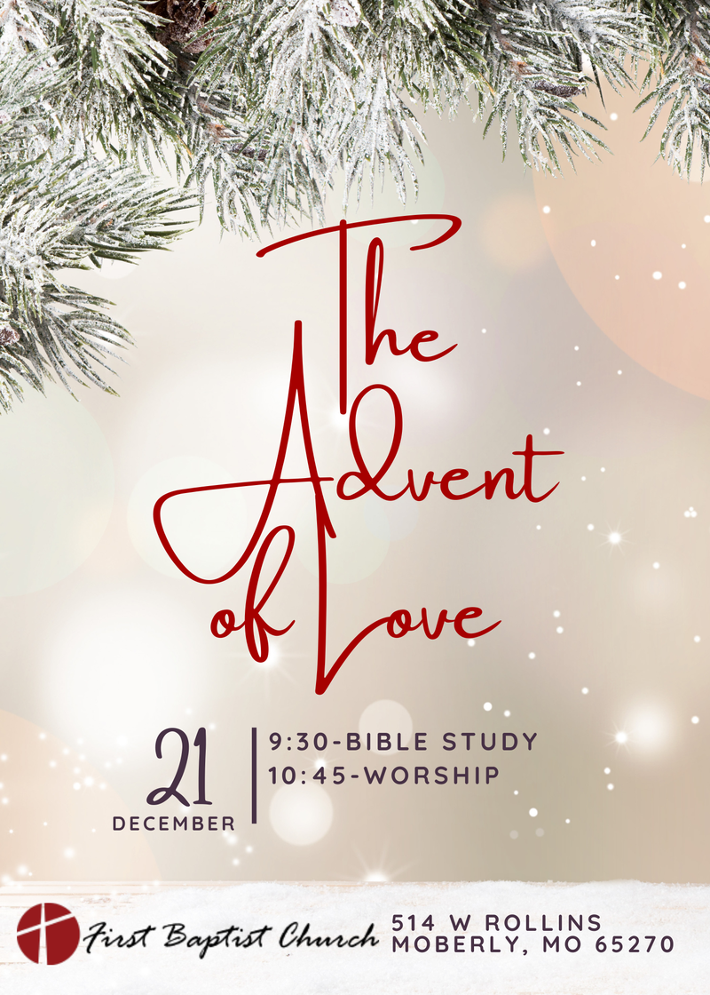 The Advent of Love