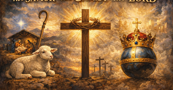 He's Savior, He's Christ, He's Lord