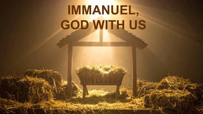 Immanuel, God With Us