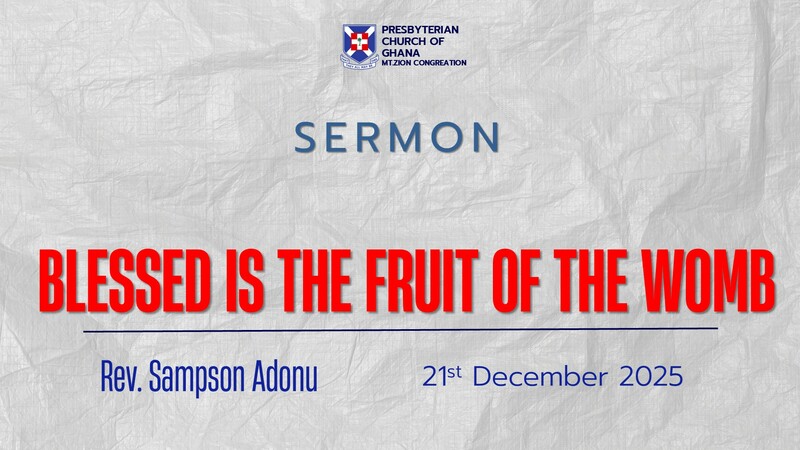 Blessed Is The Fruit Of The Womb