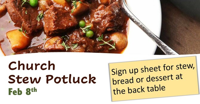 Church Stew Pot Luck