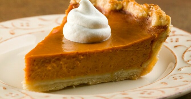 Thanksgiving Eve Pie Social