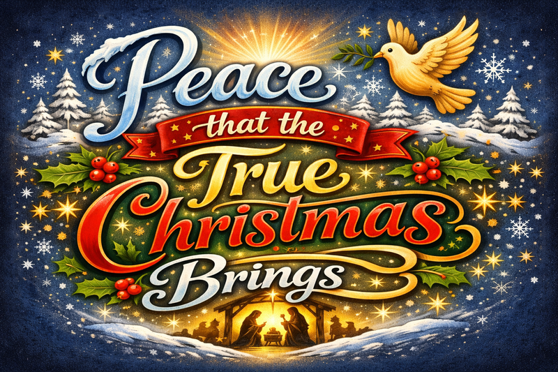 Peace that the True Christmas Brings