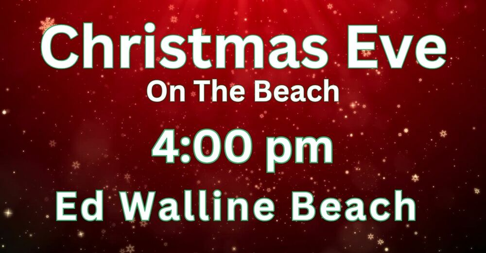 Christmas Eve on the Beach