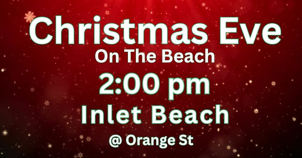 Christmas Eve on the Beach