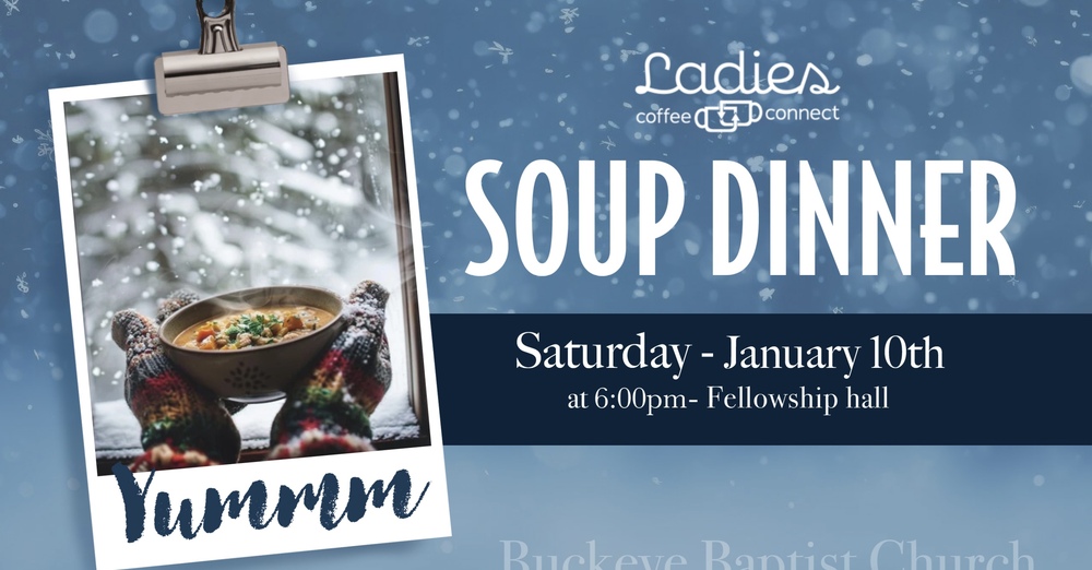Ladies' Soup Dinner & Ornament Exchange 