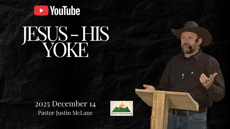 Jesus: His Yoke is Easy, His Burden is Light