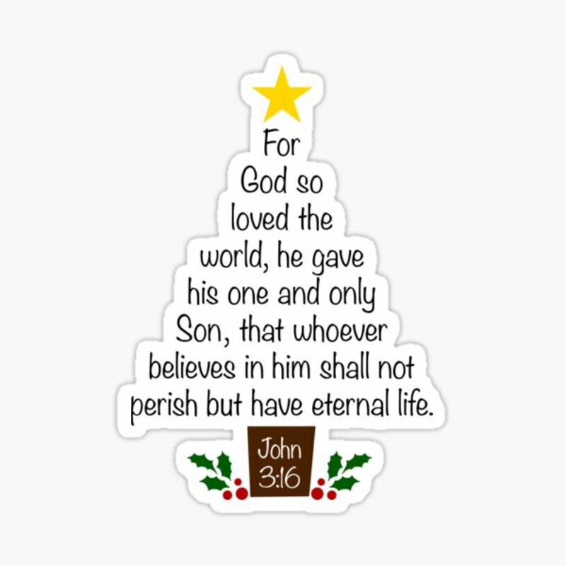 John 3:16 for Christmas