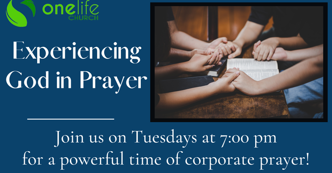 Experiencing God in Prayer