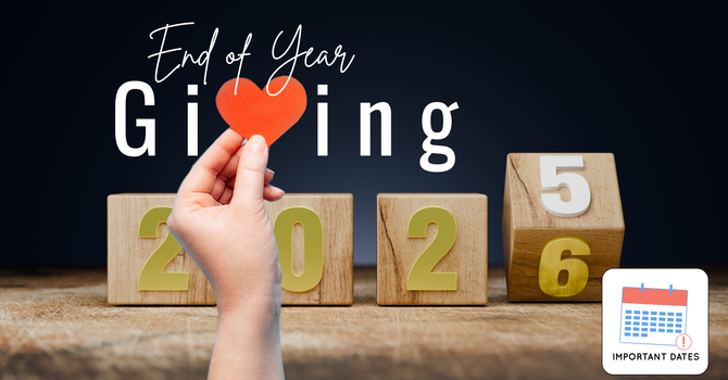 Year-End Giving Information image