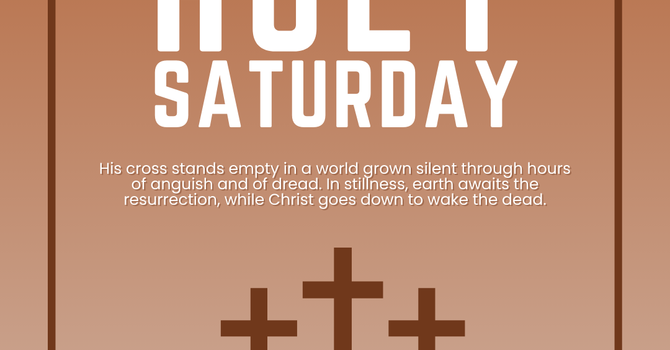 Holy Saturday Service