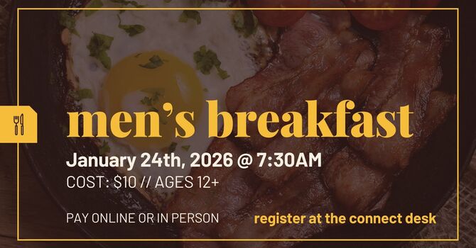 Men's Breakfast - 1/24