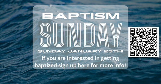 Baptism Sunday