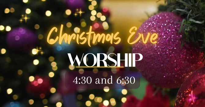 Join Us for Christmas Eve Worship image