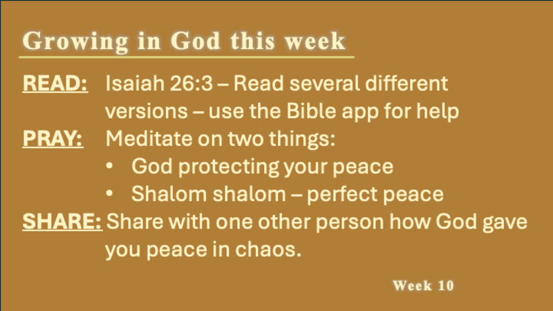 The God of Peace | Behold Our God