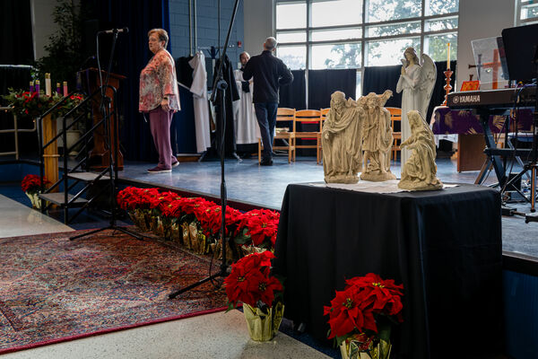 Altar Flowers December 21, 2025