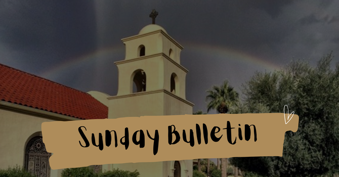 Our Sunday Bulletins image