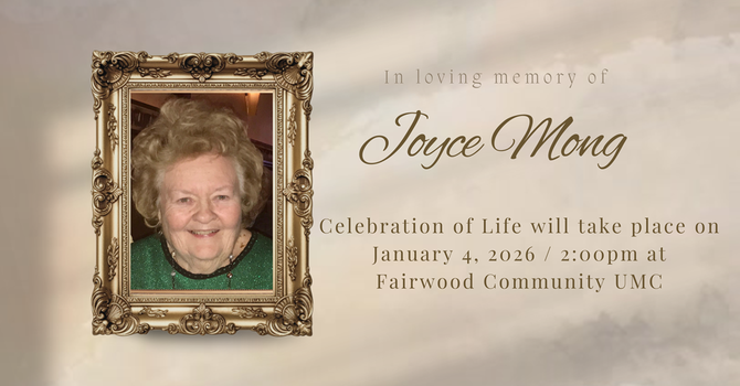 Joyce Mong Memorial Service