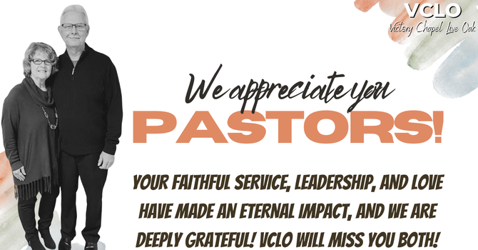 Congratulations, Pastor Larry and Anna image