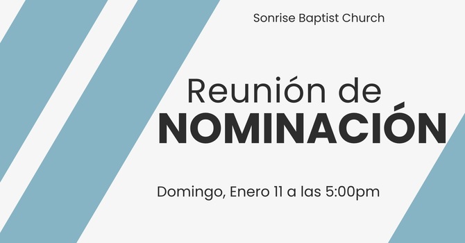 Nomination Meeting