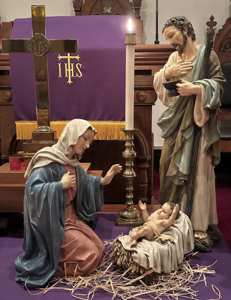 Christmas Eve Service at the Franklin UMC on December 24, 2025