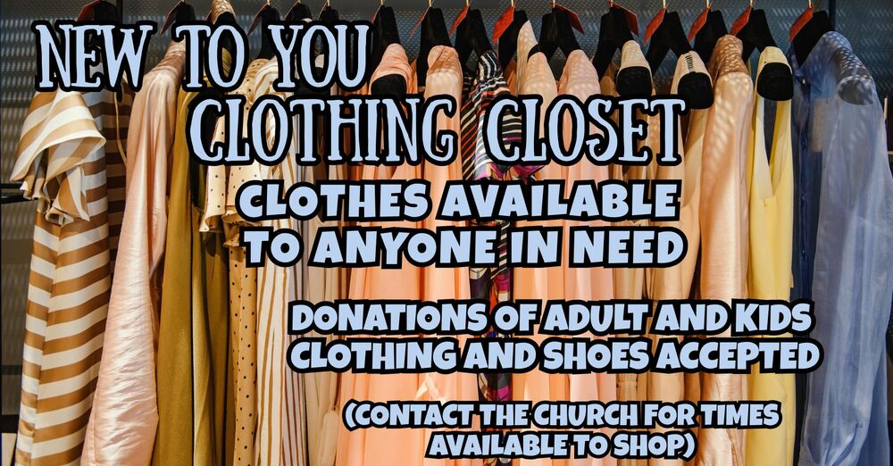 New To You Clothing Closet