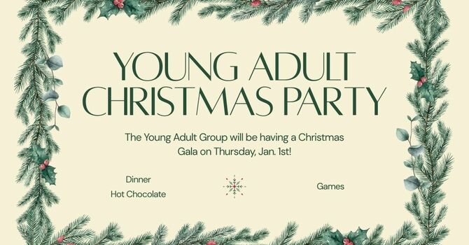 Young Adult Christmas Party