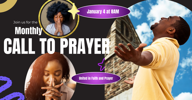 Monthly Call to Prayer