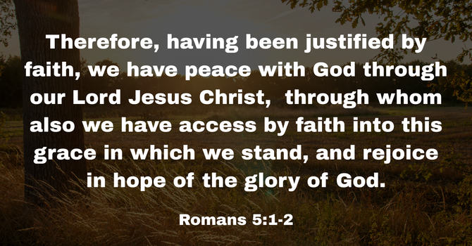 Romans 5:1-2 image