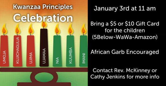 Kwanzaa Principles Celebration