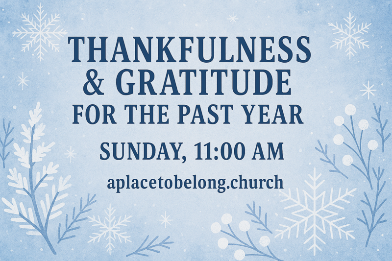 Thankfulness & Gratitude