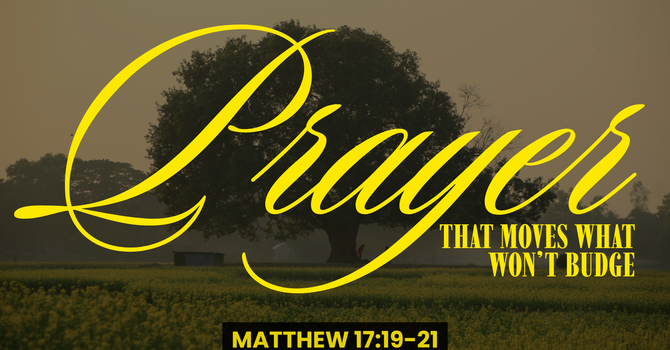 Prayer That Moves What Won't Budge