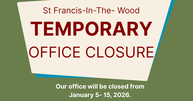 Temporary Office Closure image