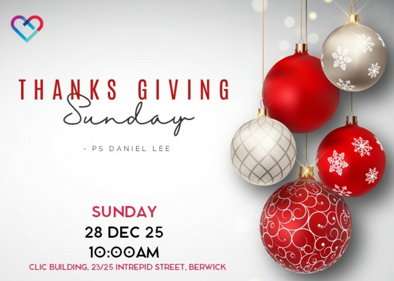 CLIC Combined THANKSGIVING Service 28/12/25