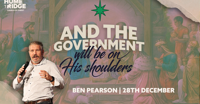 And the Government Will Be On His Shoulders