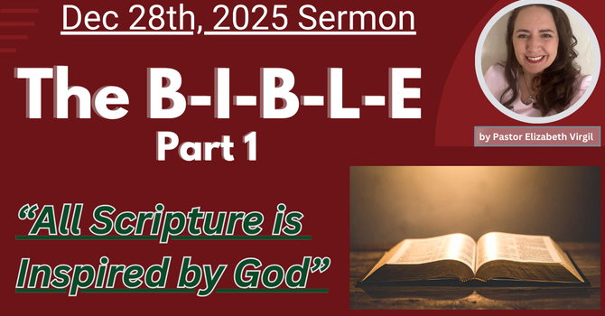 The B-I-B-L-E Part 1
