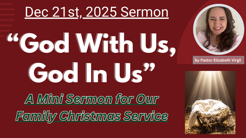 God With Us, God In Us