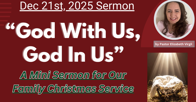 God With Us, God In Us