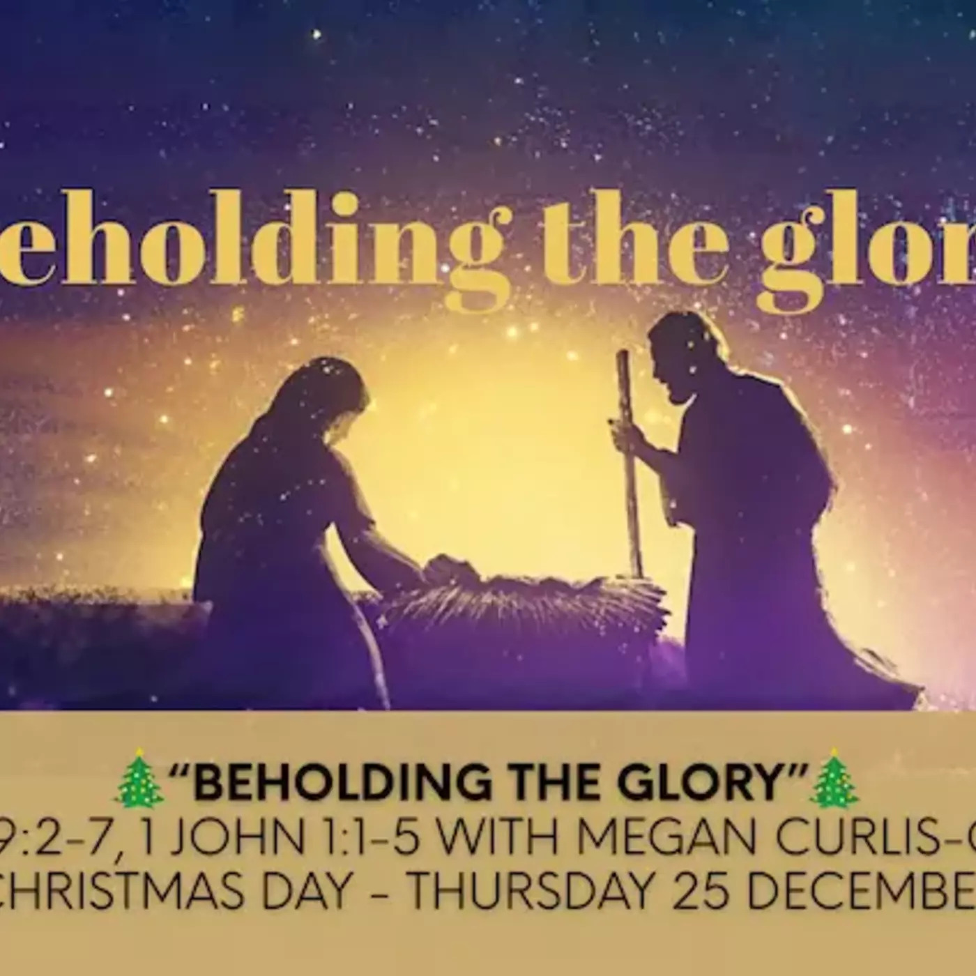 Beholding the Glory on Christmas Day