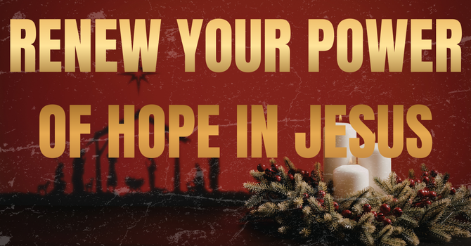 Renew Your Power of Hope in Jesus 