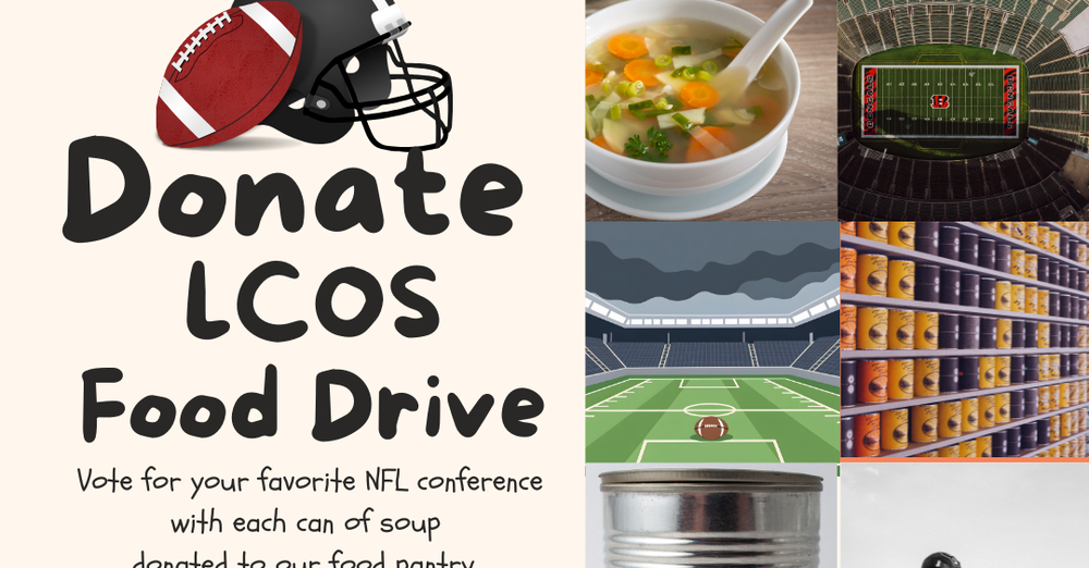 Food Pantry Soup Can Drive
