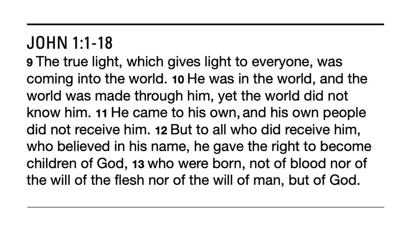 The Word Who is and the People who Become