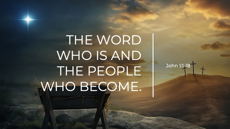 The Word Who is and the People who Become