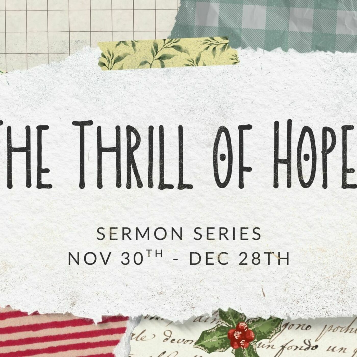 Fulfillment in Hope episode artwork