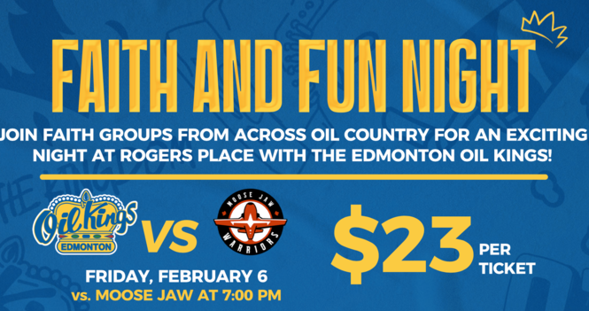 Oil Kings Faith & Fun Night!
